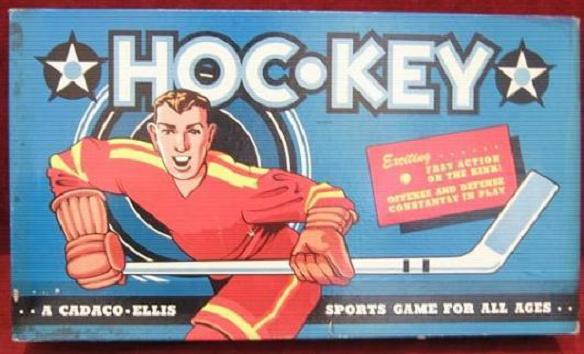 Cadaco All Star Hockey Game box 1958