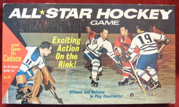 Cadaco All Star Hockey Game box 1969