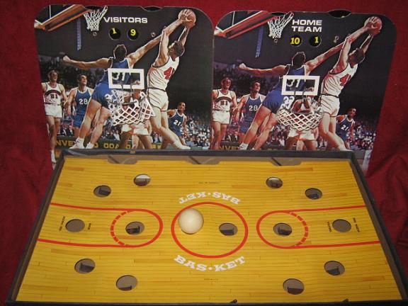 Cadaco Bas-Ket Basketball Game Parts 1970