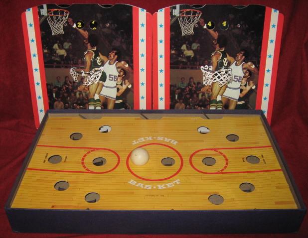 Cadaco Bas-Ket Basketball Game Parts 1973