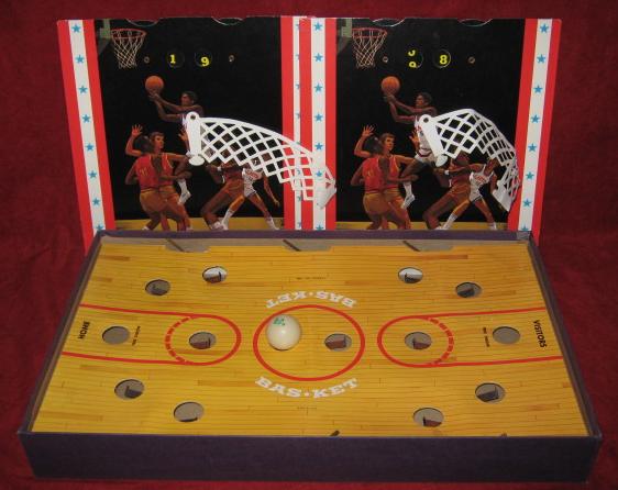 Cadaco Bas-Ket Basketball Game Parts 1983