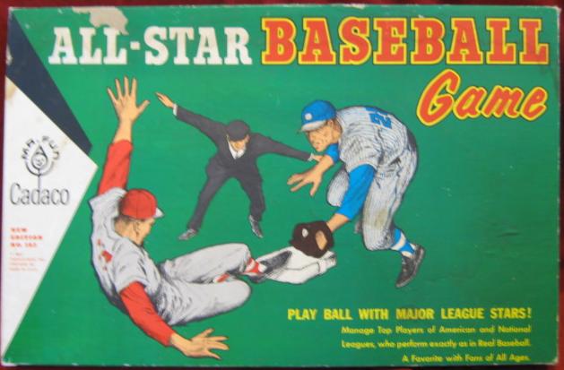 Cadaco All Star Baseball Game box 1964