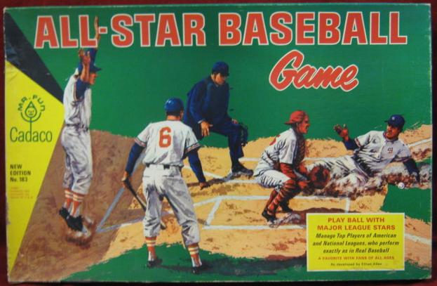 Cadaco All Star Baseball Game box 1966