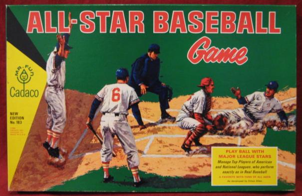 Cadaco All Star Baseball Game box 1968
