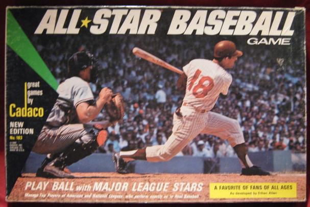 Cadaco All Star Baseball Game box 1972