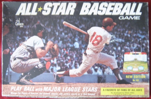 Cadaco All Star Baseball Game box 1975