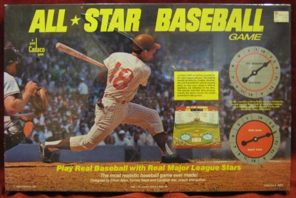 Cadaco All Star Baseball Game box 198?