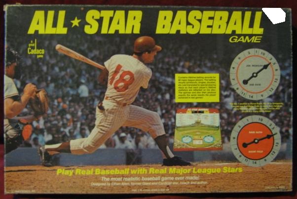 Cadaco All Star Baseball Game box 1979A