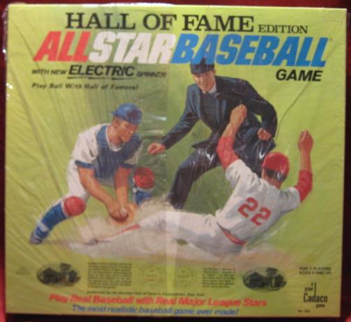 Cadaco All Star Baseball Hall Of Fame Box