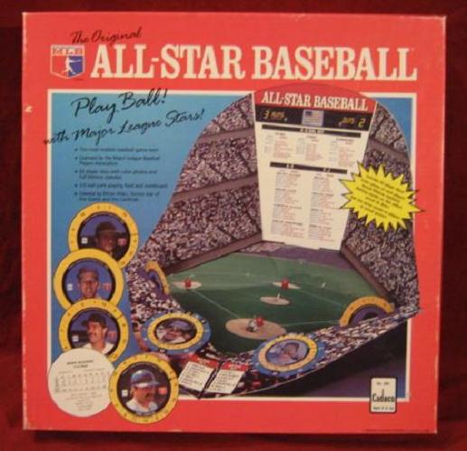 Cadaco All Star Baseball Game box 1990