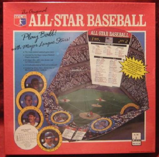 Cadaco All Star Baseball Game box 1989-93
