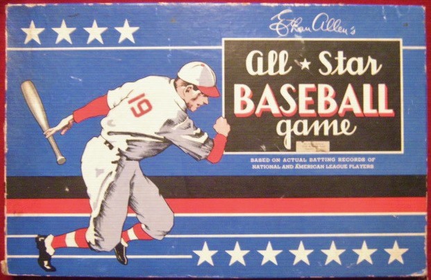 Cadaco All Star Baseball Game Box 1942-43
