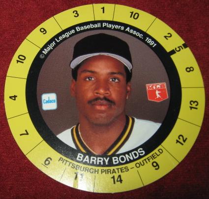 Cadaco All Star Baseball Game Card 1991