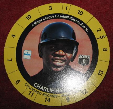 Cadaco All Star Baseball Game Card 1993