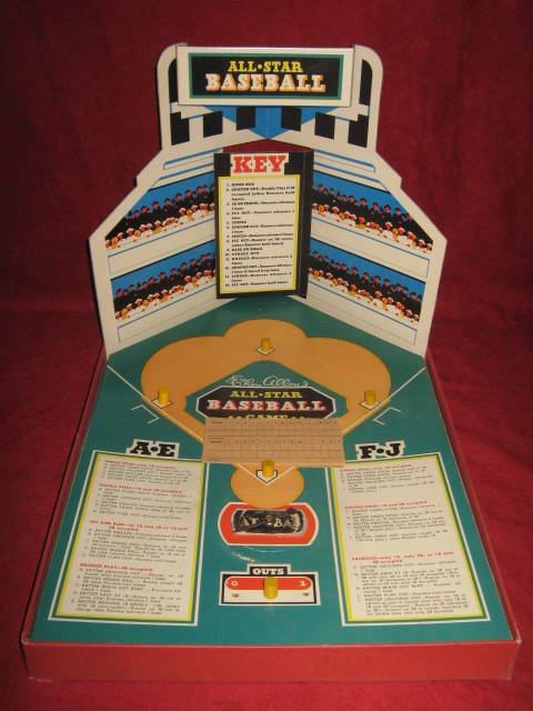Cadaco All Star Baseball Game Parts 1946 se