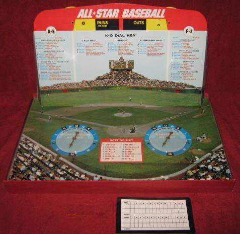 Cadaco All Star Baseball Game Parts 1979