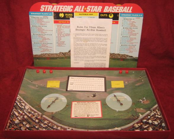 Cadaco Strategic All Star Baseball Game Parts 1971