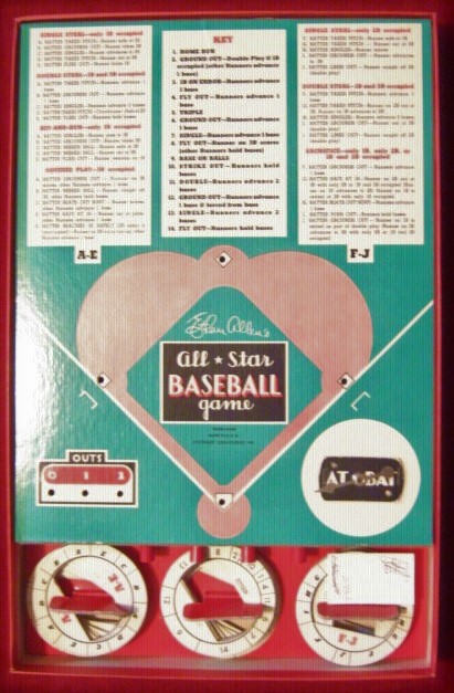 Cadaco All Star Baseball Game Parts 1942-43