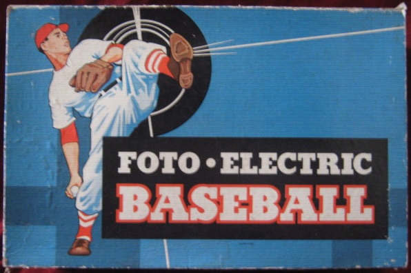 Cadaco Foto-Electric Baseball Game box 1949