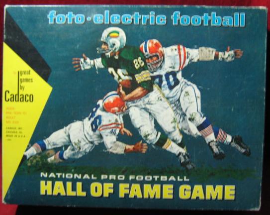 Cadaco Foto-Electric Football Game box 1969