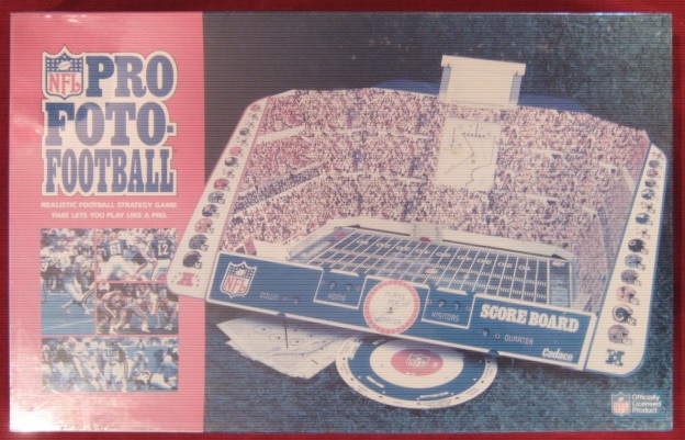 Cadaco Foto-Electric Football Game box 1989