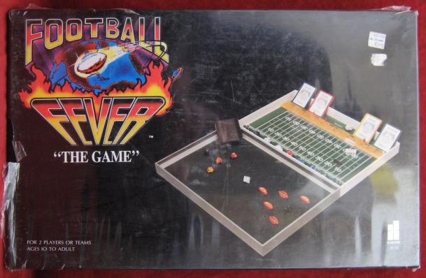 hansen football fever game box 1985