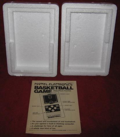 mattel basketball handheld electronic game parts