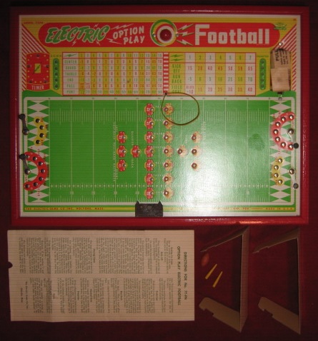 jim prentice electric football game parts 1955
