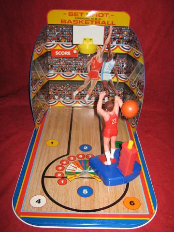 marx set shot basketball game parts 1971