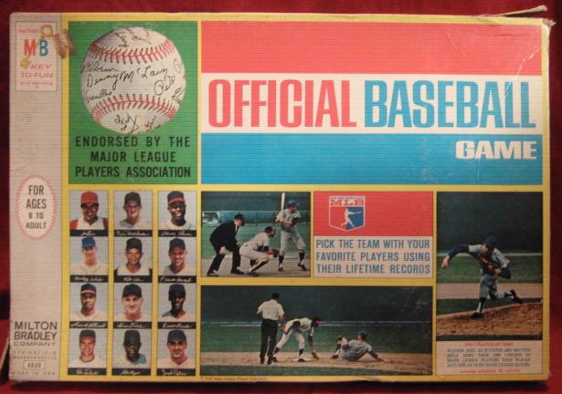 longball baseball game box 1972