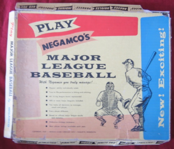 negamco baseball game box 1961