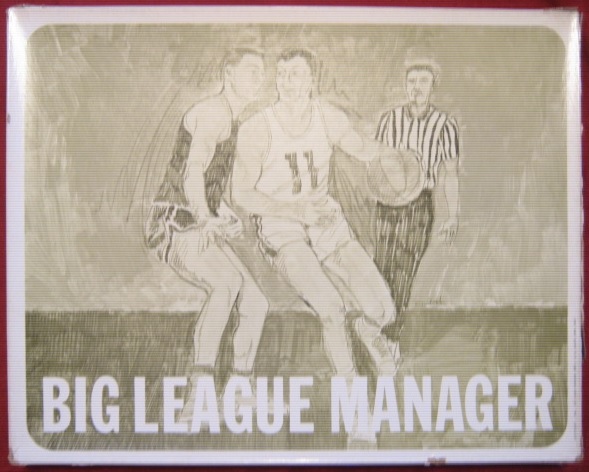negamco big league manager basketball game box 1970-71
