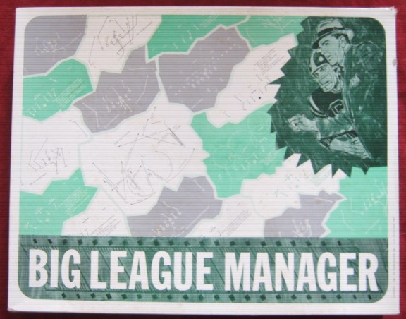 negamco big league manager football game box 1969