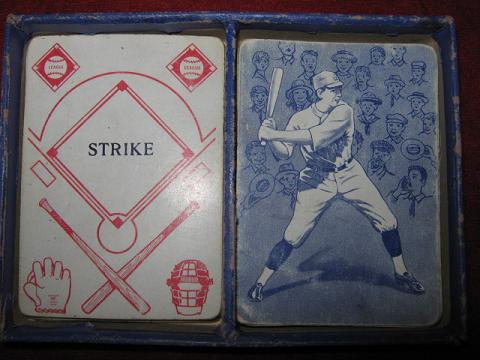 parker brother National-American Baseball Card Game parts