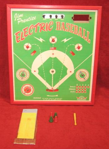 jim prentice electric baseball game parts
