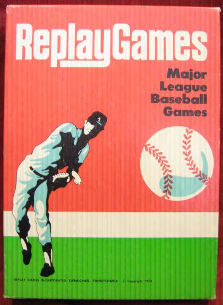 replay baseball game box 1973
