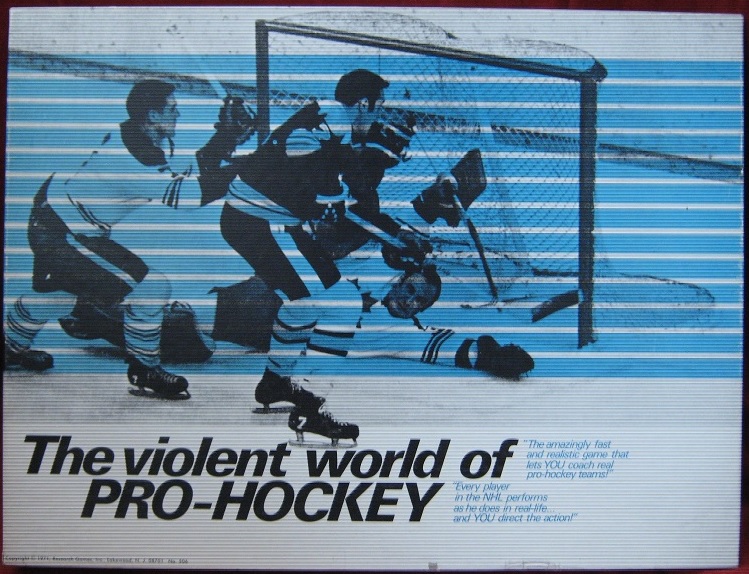 rgi hockey game box 1971