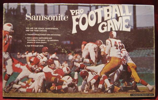 samsonite football game box
