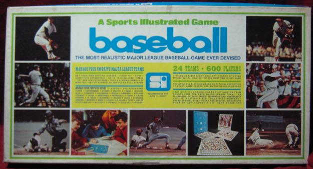 sports illustrated baseball game box 1971