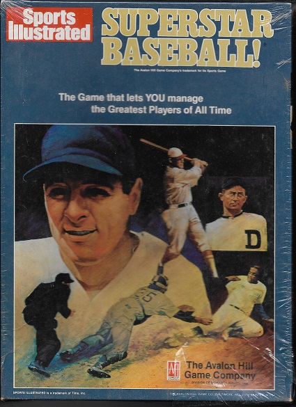 sports illustrated superstar baseball game box 1985
