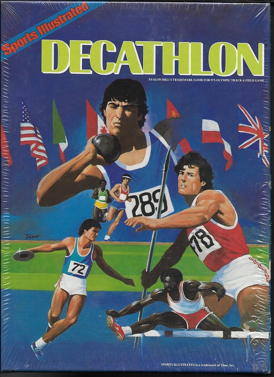 sports illustrated decathlon game box 1984