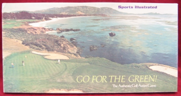 sports illustrated GO FOR THE GREEN GOLF game box 1973