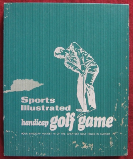 sports illustrated HANDICAP GOLF game box 1971
