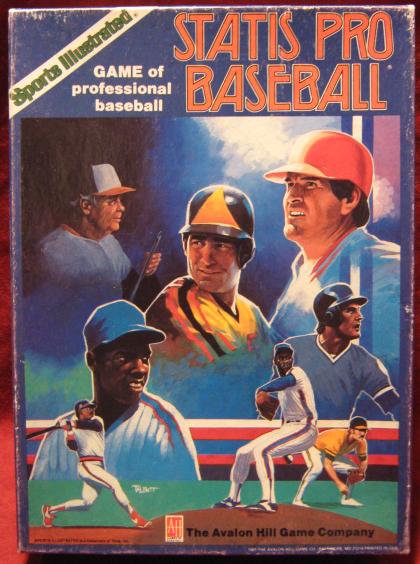 statis pro baseball game box 1985