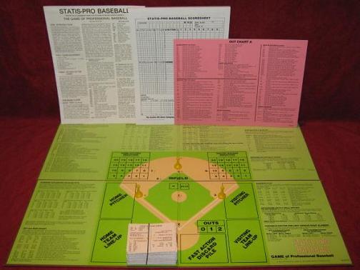 statis pro baseball game parts 1984