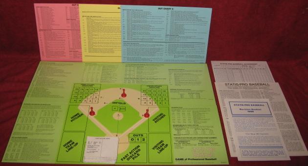 statis pro baseball game parts 1987