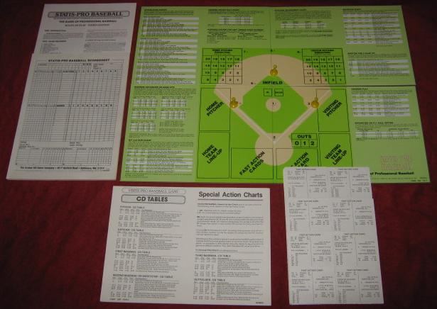 statis pro baseball game parts 1990