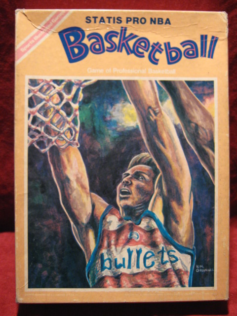 statis pro basketball game box 1977-78