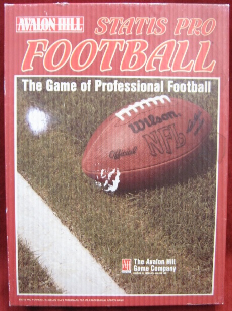 statis pro football game box 1991