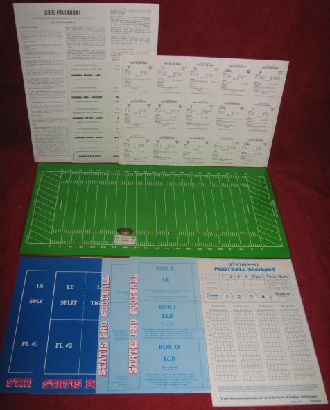 statis pro football game parts 1991